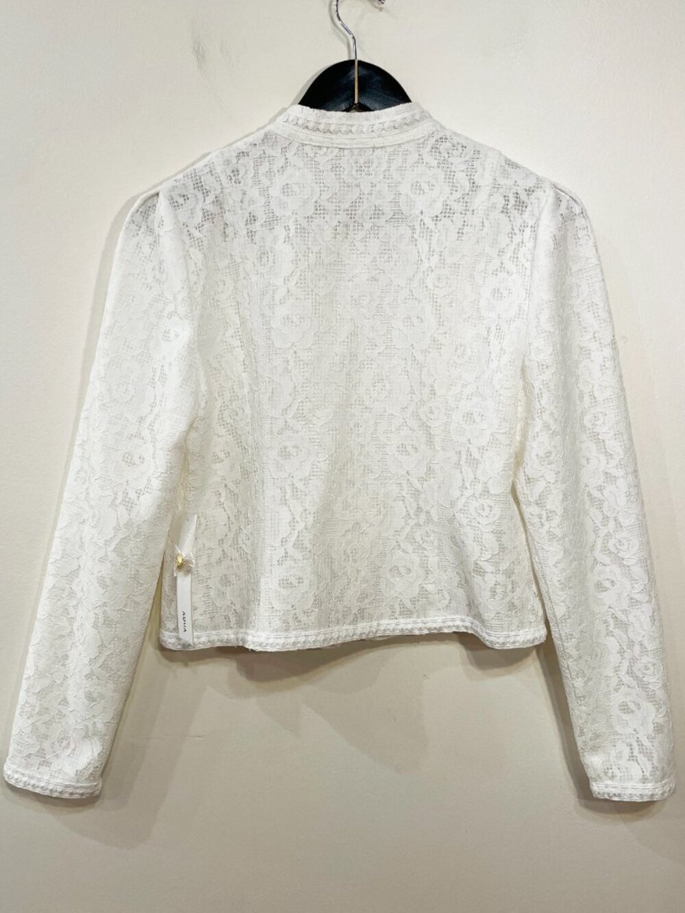 New Aqua Lace Lady Jacket White Small $118 - Picture 2 of 7